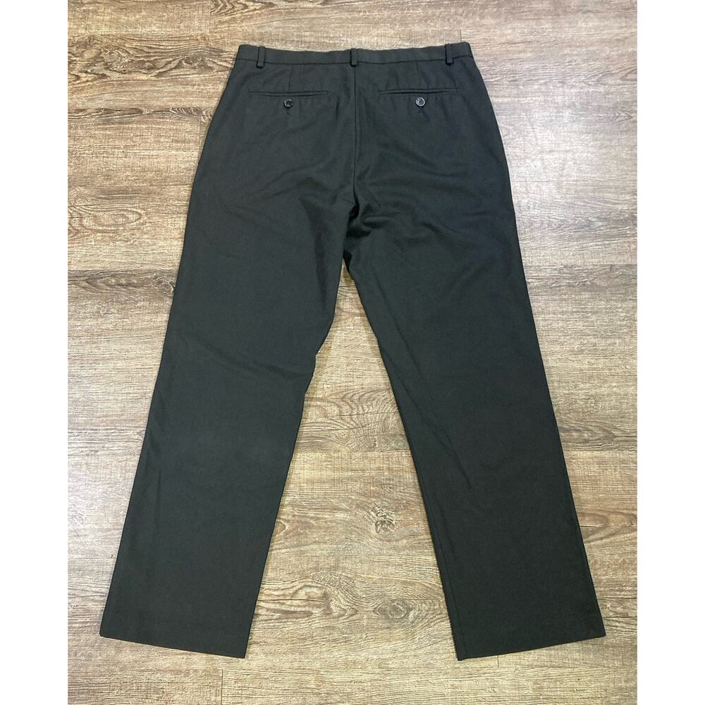 Calvin Klein Men’s Dress Pants Black Flat Front Straight Leg 32x29 - Picture 7 of 7